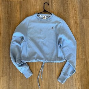 PINK VS cropped sweatshirt